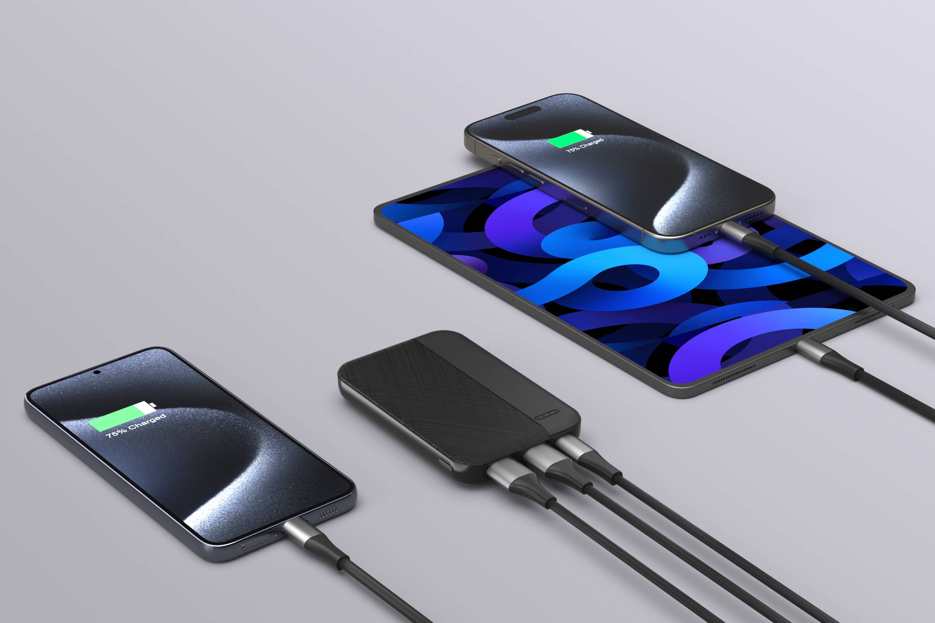 LAX Gadgets 6,600mAh Fast Charging Power Bank | Dual Output | Compact & Retail-Ready