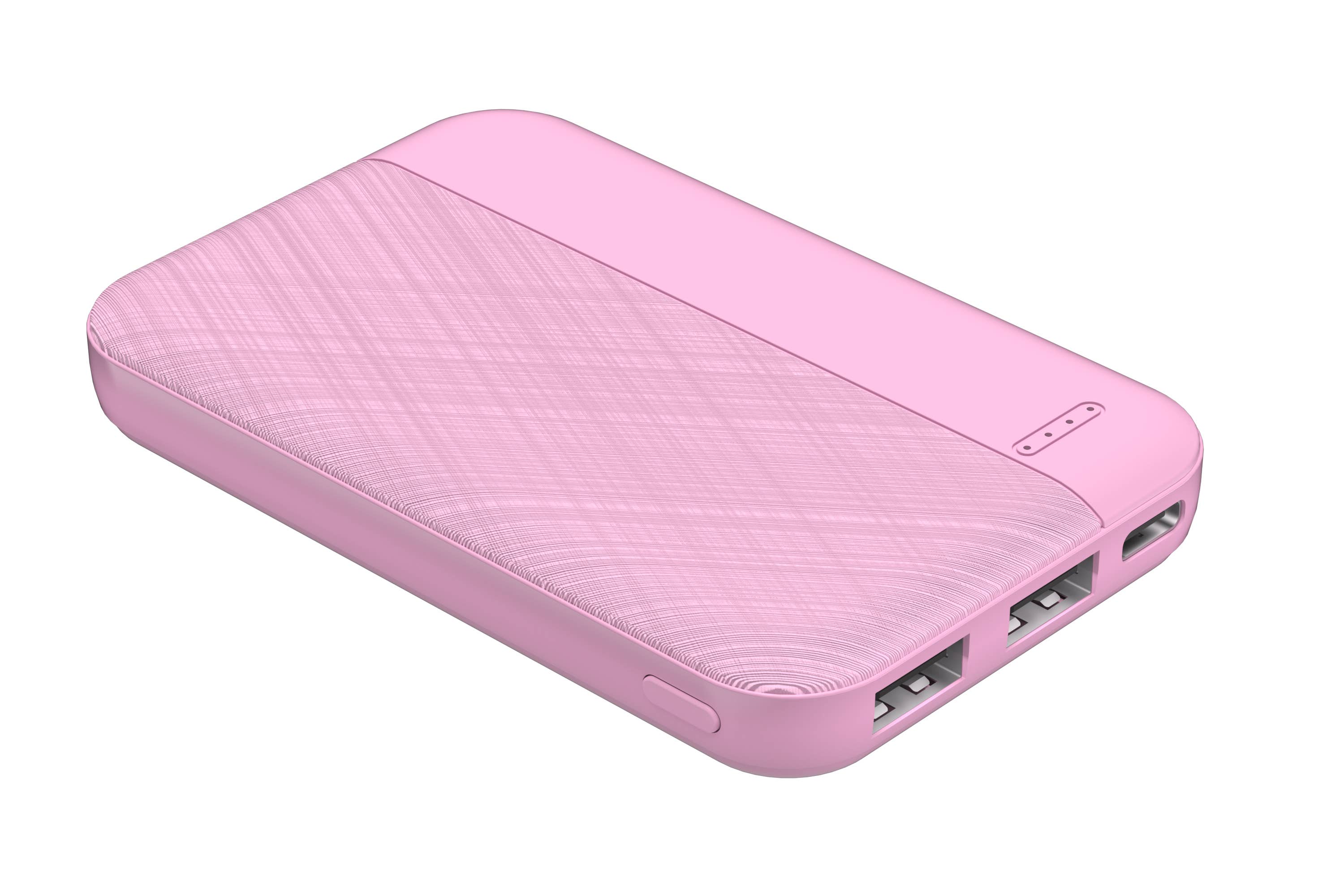 LAX Gadgets 6,600mAh Fast Charging Power Bank | Dual Output | Compact & Retail-Ready