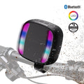 HyperGear Spin Cycle LED Wireless Bike Speaker | Bluetooth Audio & Light Show for Cyclists