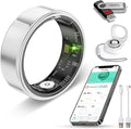Smart Ring — Health Tracker for Women & Men | Heart Rate, Sleep, Blood Pressure, SpO2 | IP68 | No Subscription