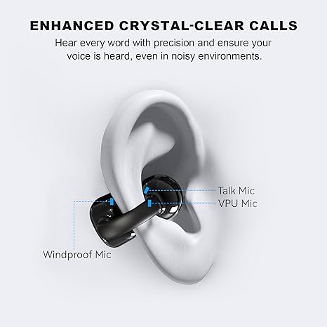 AI Translation Earbuds Real-Time – 144 Languages, 3-in-1 Open Ear Translator Headphones for Travel & Learning, iOS/Android Compatible