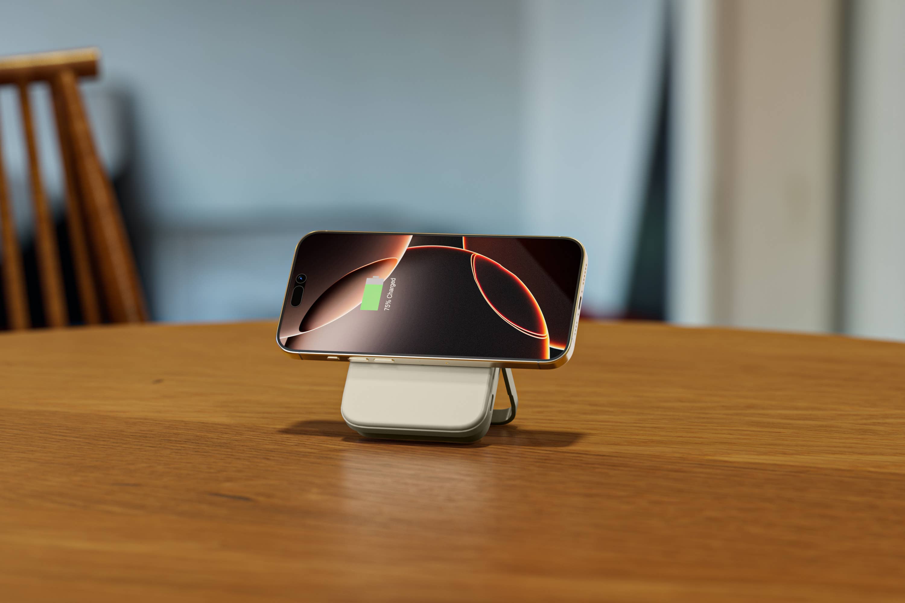 LAX Gadgets MagSafe 10000mAh Power Bank with Kickstand | Wireless Charging for iPhone 12+
