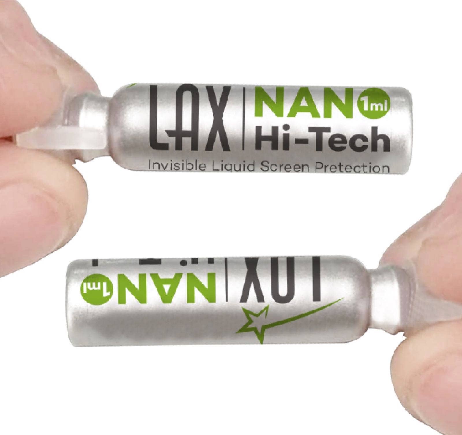 LAX Gadgets Invisible Glass Screen Protector | Crystal-Clear Protection | Easy Application