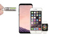 LAX Gadgets Invisible Glass Screen Protector | Crystal-Clear Protection | Easy Application