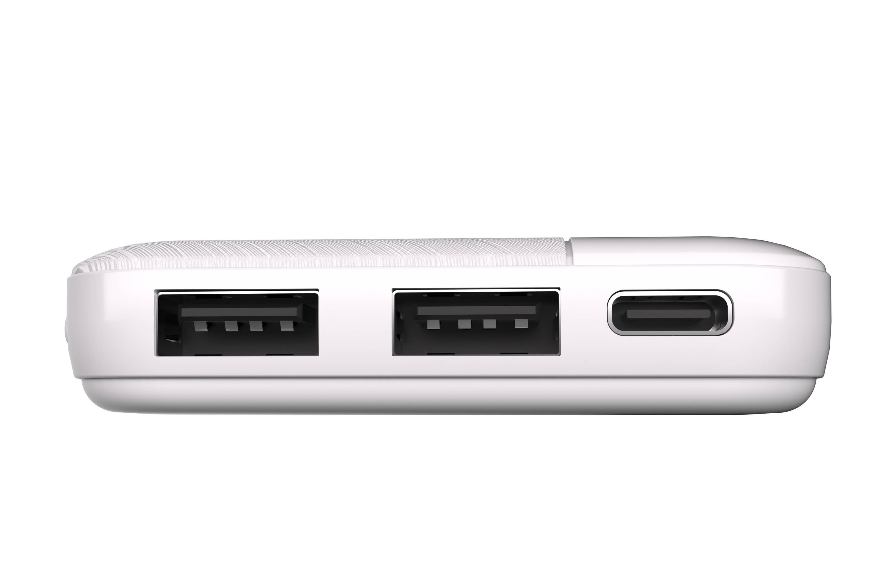 LAX Gadgets 6,600mAh Fast Charging Power Bank | Dual Output | Compact & Retail-Ready