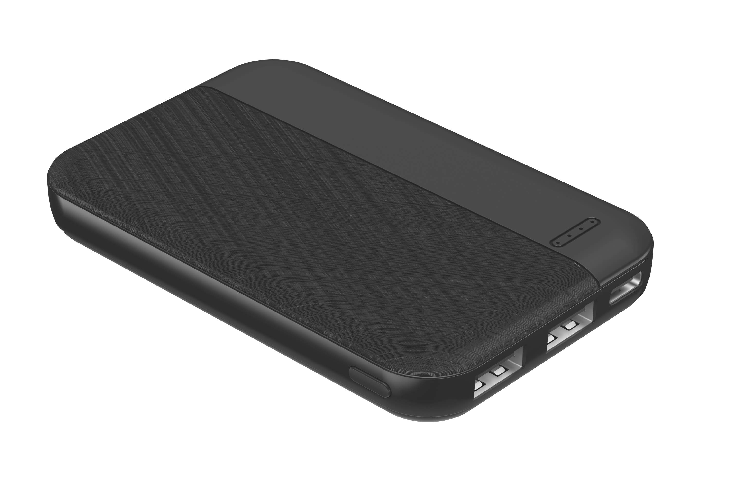 LAX Gadgets 6,600mAh Fast Charging Power Bank | Dual Output | Compact & Retail-Ready