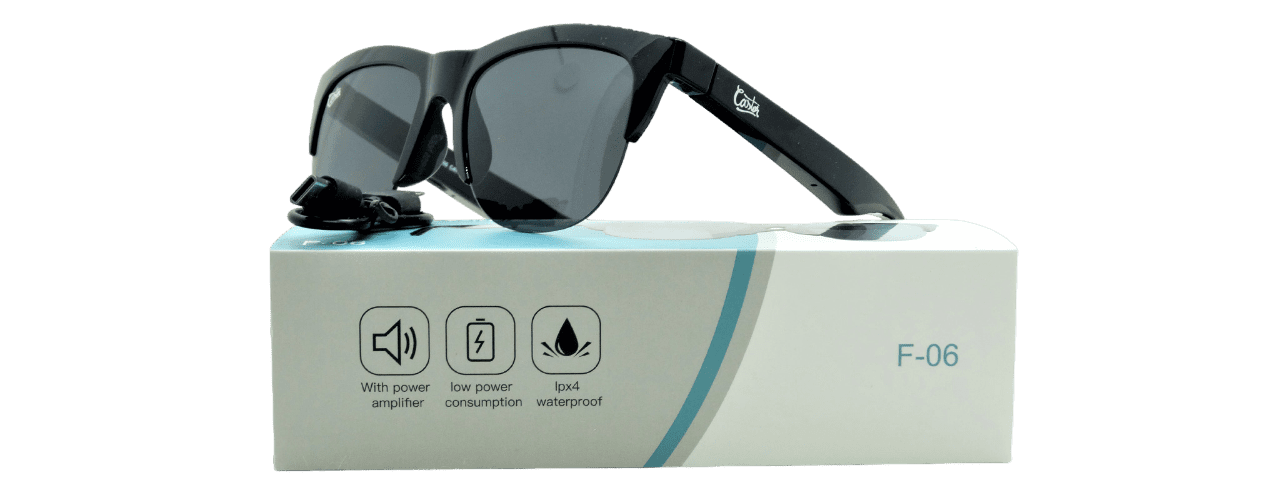 Castor Bluetooth Sunglasses | Wireless Stereo Sound & Hands-Free Calling | Smart Eyewear