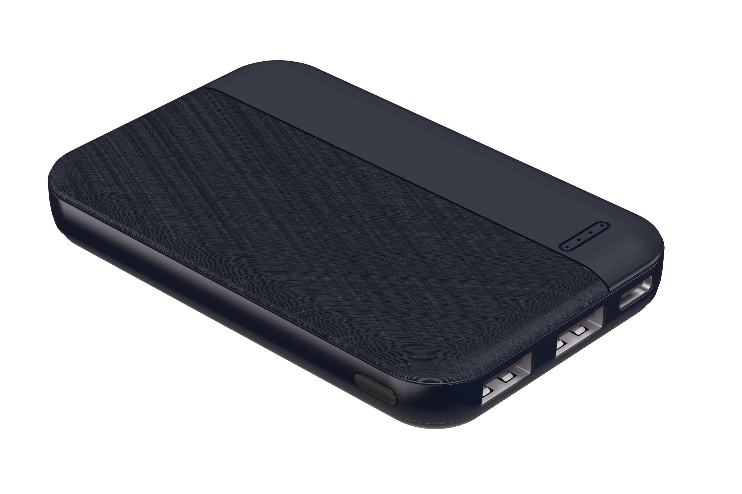LAX Gadgets 6,600mAh Fast Charging Power Bank | Dual Output | Compact & Retail-Ready