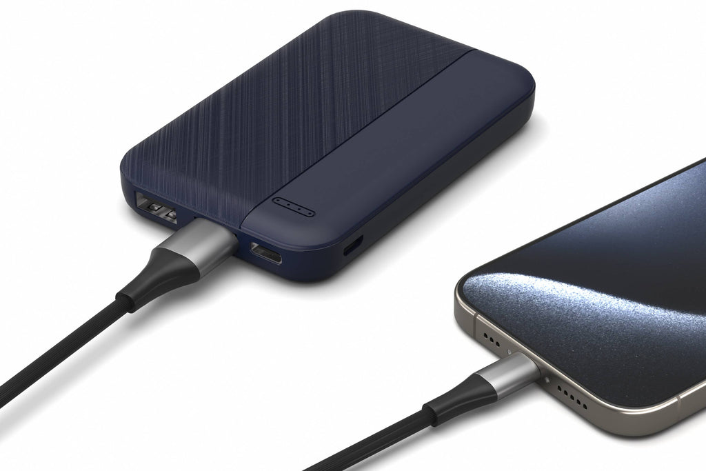 LAX Gadgets 6,600mAh Fast Charging Power Bank | Dual Output | Compact & Retail-Ready