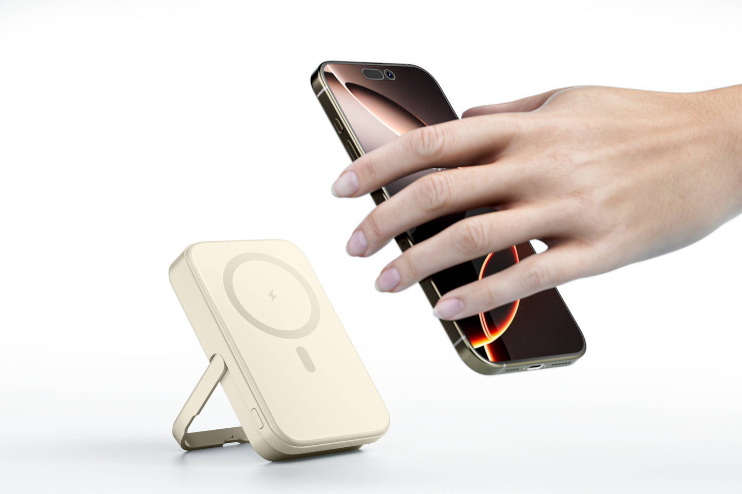 LAX Gadgets - MagSafe 10000mAh Power Bank with Kickstand- Retail Packaging