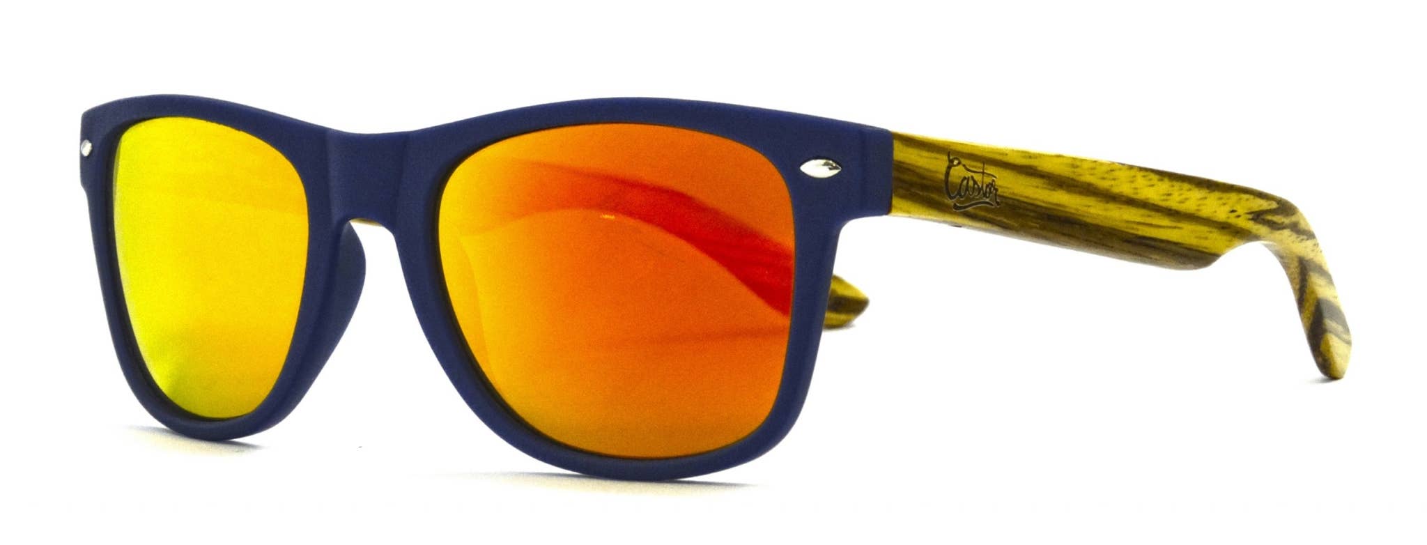 Castor 17 Way Sunglasses | Navy & Red | Stylish UV Protection for Every Adventure