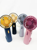 Love and Repeat Portable Hand Fan | Pull-Out Stand | Rechargeable & Compact