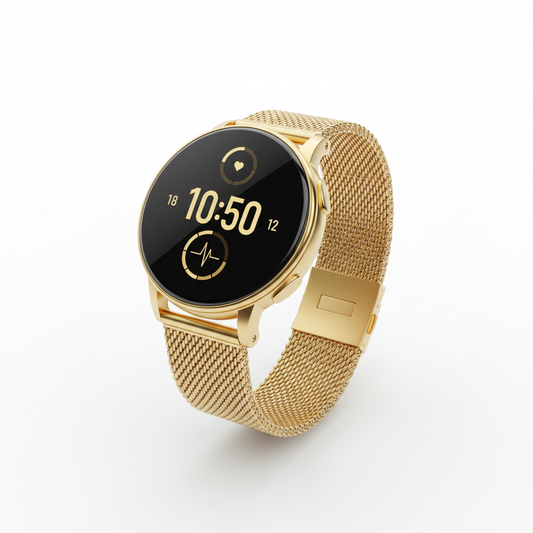 Golden Smartwatch - Yellow Gold