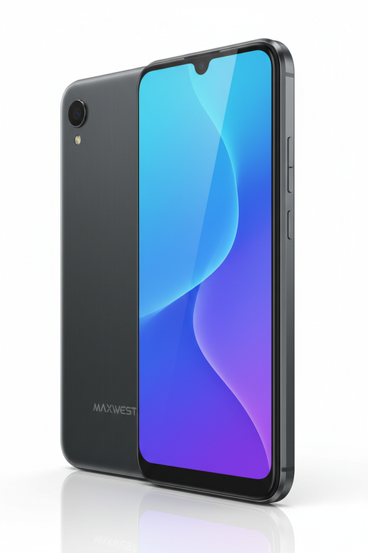 Maxwest Nitro A65 Smartphone front view