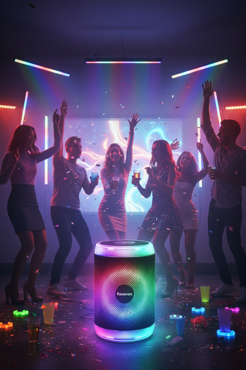 Ravemini Speaker Party Lifestyle