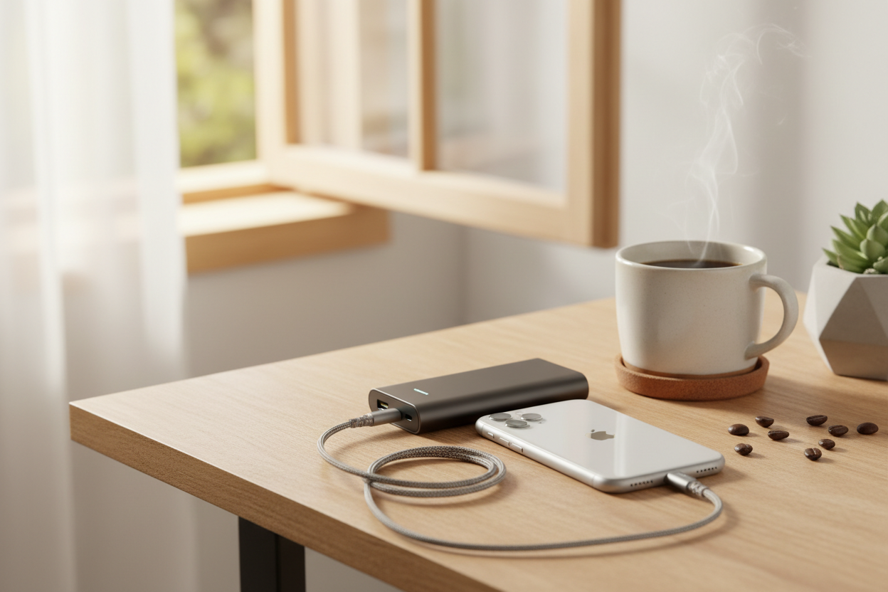 Portable charger lifestyle